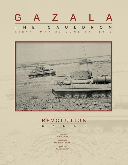 Cover image of Gazala: The Cauldron board game