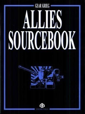 Cover image of Gear Krieg Allies Sourcebook board game