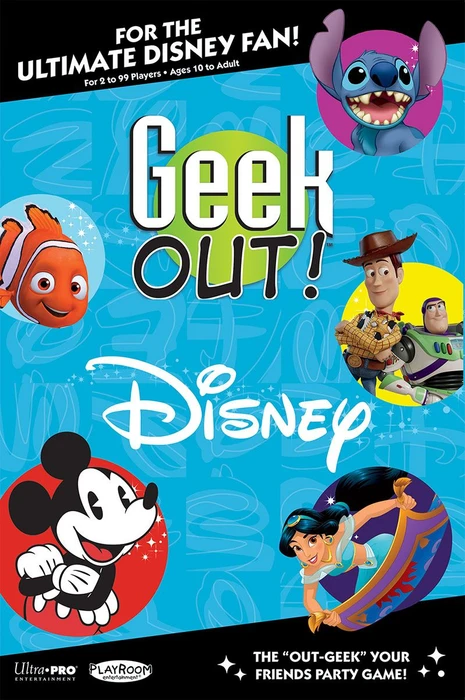 Cover image of Geek Out! Disney board game