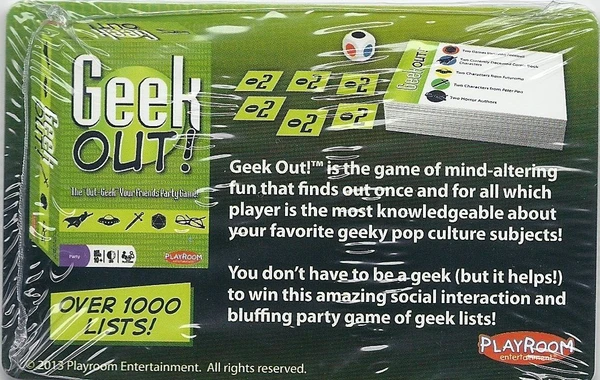 Cover image of Geek Out! Promo Pack board game