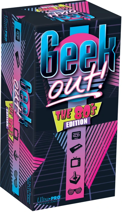 Cover image of Geek Out! The 80's Edition board game