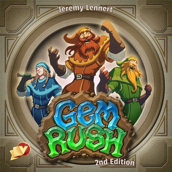 Cover image of Gem Rush (Second Edition) board game