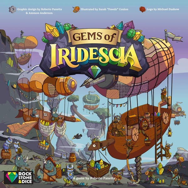 Cover image of Gems of Iridescia board game