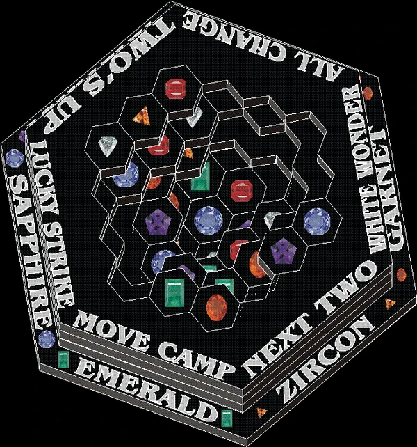 Cover image of GEMS: the mining game board game