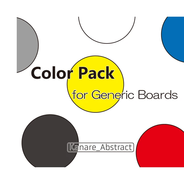 Cover image of Generic Game Discs Color Pack board game