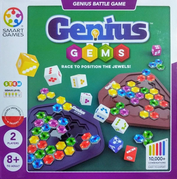 Cover image of Genius Gems board game
