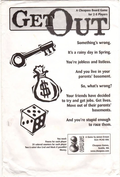 Cover image of Get Out board game