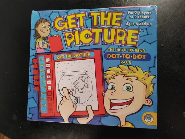 Cover image of Get the Picture: The Head-to-Head Dot-to-Dot Race board game