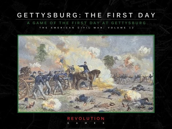 Cover image of Gettysburg: The First Day board game