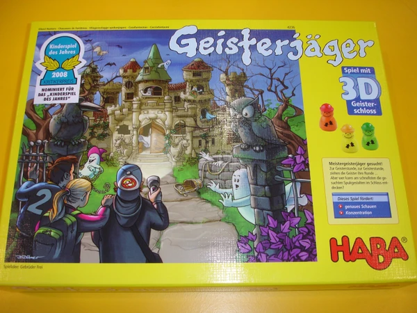 Cover image of Ghost Hunters board game