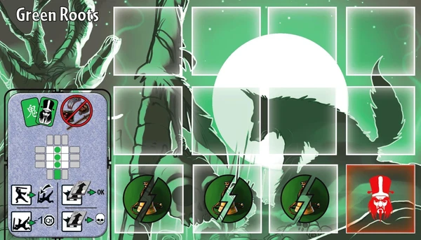 Cover image of Ghost Stories: White Moon – Green Roots board game