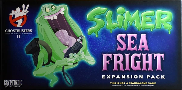 Cover image of Ghostbusters: The Board Game II – Slimer Sea Fright board game