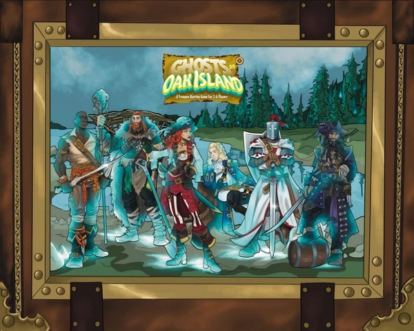 Cover image of Ghosts on Oak Island board game