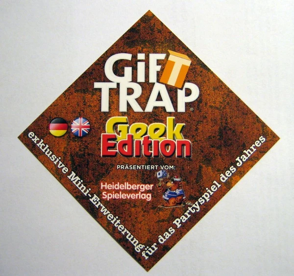 Cover image of GiftTRAP Geek Edition board game