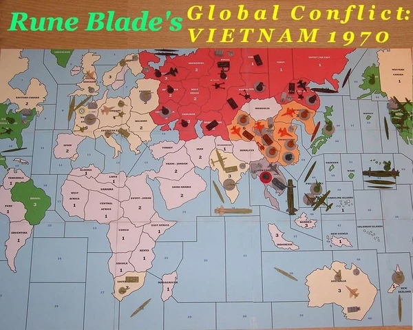 Cover image of Global Conflict: Vietnam 1970 board game