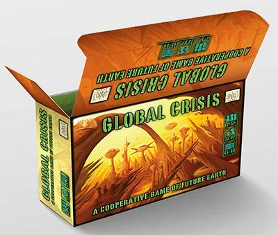 Cover image of Global Crisis: A Cooperative Game of Future Earth board game