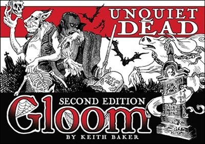 Cover image of Gloom: Unquiet Dead board game