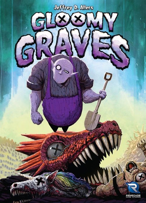 Cover image of Gloomy Graves board game