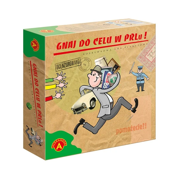 Cover image of Gnaj do celu w PRLu! board game