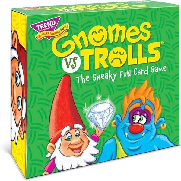 Cover image of Gnomes vs Trolls: The Sneaky Fun Card Game board game