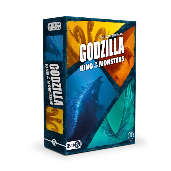 Cover image of Godzilla: King of the Monsters board game