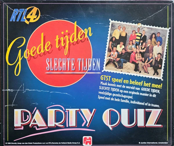 Cover image of Goede Tijden Slechte Tijden Party Quiz board game