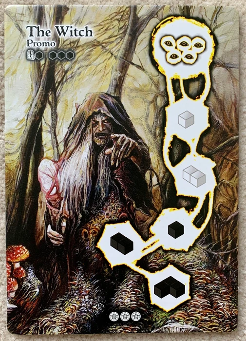 Cover image of Goetia: Nine Kings of Solomon – The Witch Promo Tile board game
