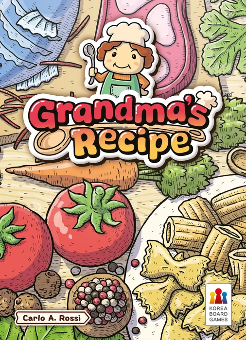 Cover image of Grandma's Recipe board game