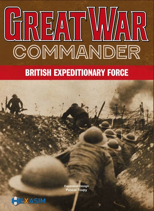Cover image of Great War Commander: British Expeditionary Force board game