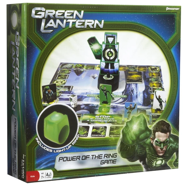 Cover image of Green Lantern Power of the Ring Game board game