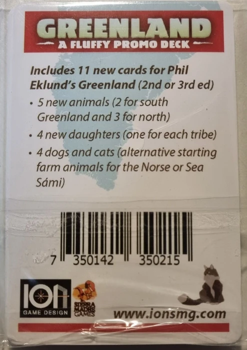 Cover image of Greenland: A Fluffy Promo Deck board game