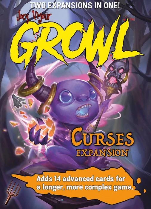 Cover image of GROWL: Curses + Spells board game
