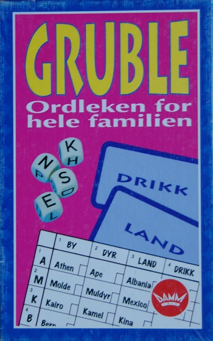 Cover image of Gruble board game