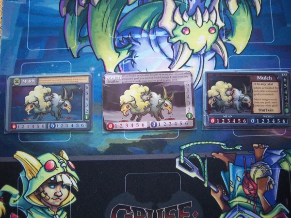 Cover image of Gruff: Mulch promo card board game