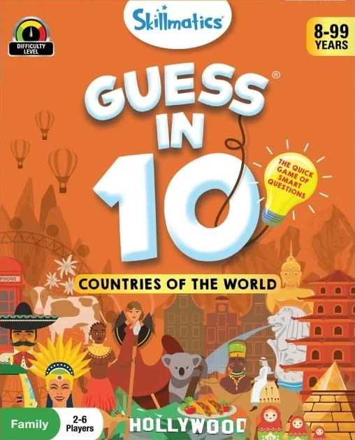 Cover image of Guess in 10: Countries of The World board game