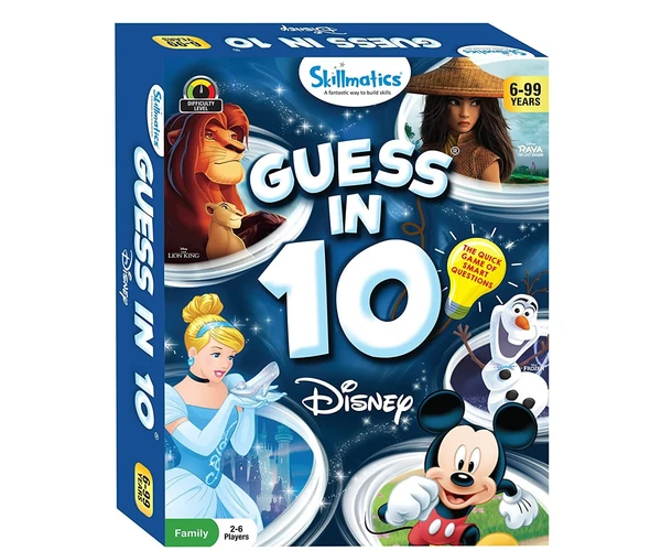 Cover image of Guess in 10: Disney board game