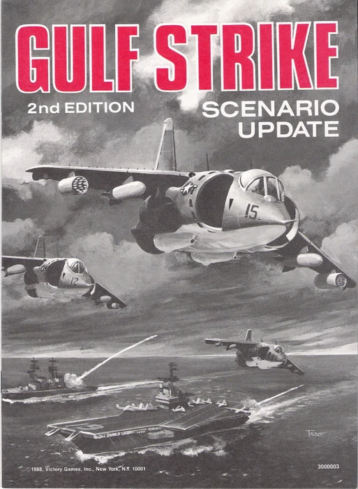 Cover image of Gulf Strike: 2nd Edition Scenario Update board game
