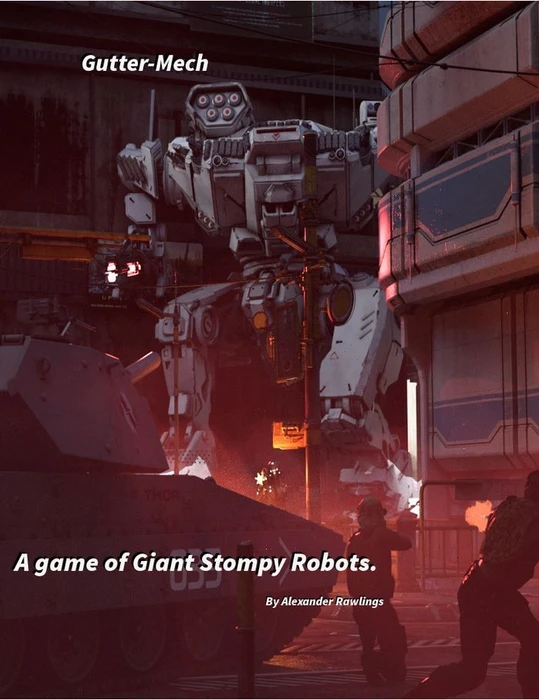 Cover image of Gutter-Mech board game