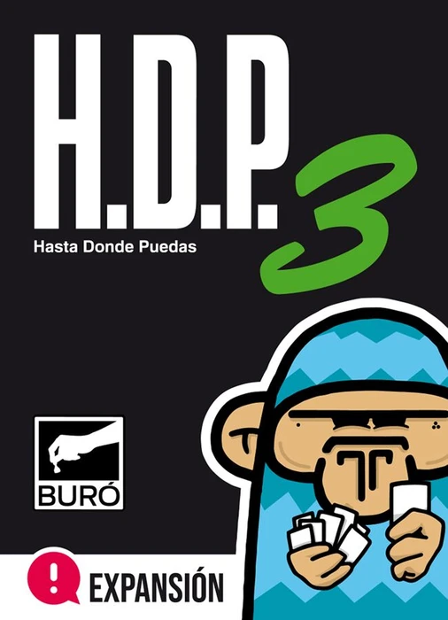Cover image of H.D.P. 3: Hasta Donde Puedas board game