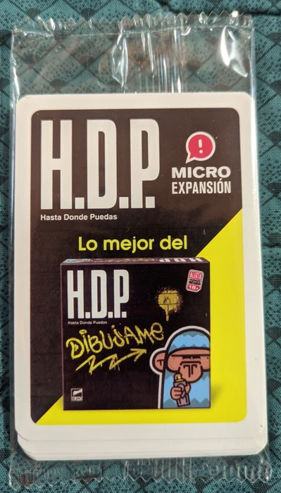 Cover image of H.D.P.: Lo mejor del H.D.P. – Dibujame board game