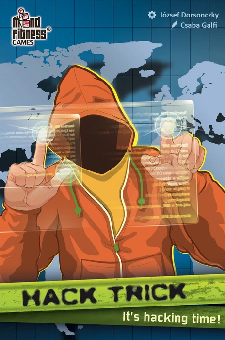Cover image of Hack Trick: It's Hacking Time board game