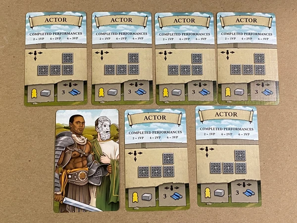 Cover image of Hadrian's Wall: Actor board game