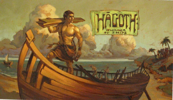 Cover image of Hagoth: Builder of Ships board game