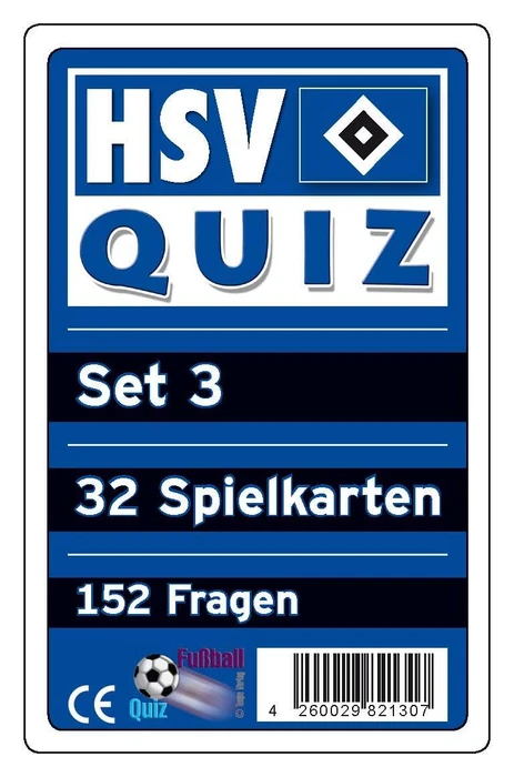 Cover image of Hamburger SV Quiz Set 3 board game