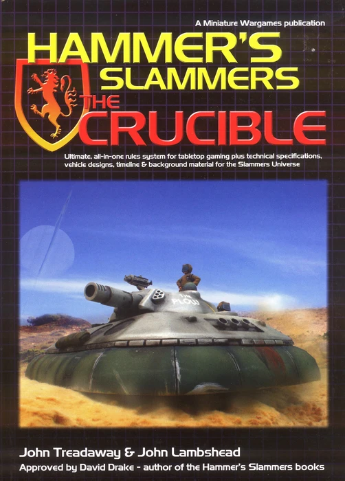 Cover image of Hammer's Slammers: The Crucible board game