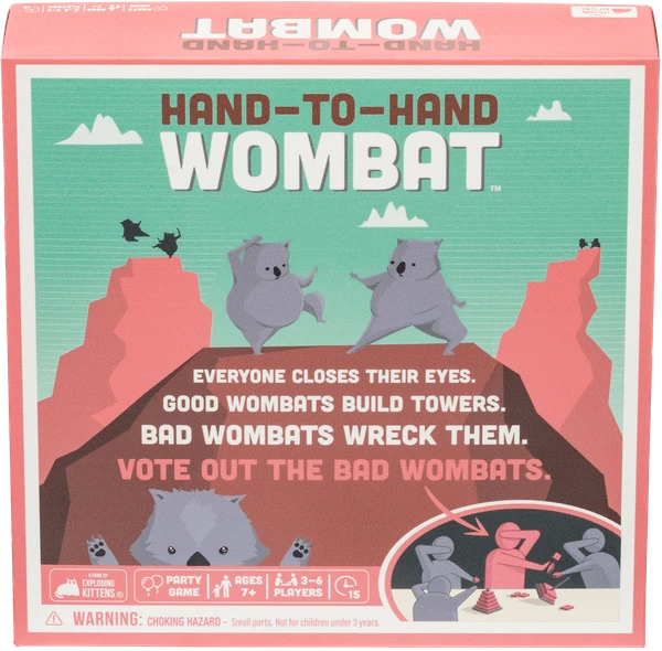 Cover image of Hand-to-Hand Wombat board game