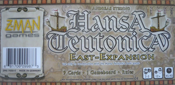 Cover image of Hansa Teutonica: East Expansion board game