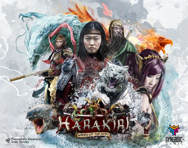 Cover image of Harakiri: Wrath of the Gods board game