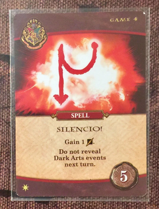 Cover image of Harry Potter: Hogwarts Battle – Spell: Silencio! board game