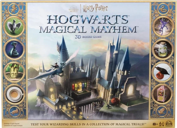Cover image of Harry Potter: Hogwarts Magical Mayhem – 3D Board Game board game